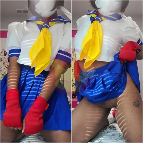 Thumbnail KingMarcelline Portrays Sakura Street Fighter in Epic Cosplay