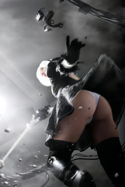 Thumbnail Sultry 2B Cosplay by Sedokovair_Cosplay - Stunning Photos Inside