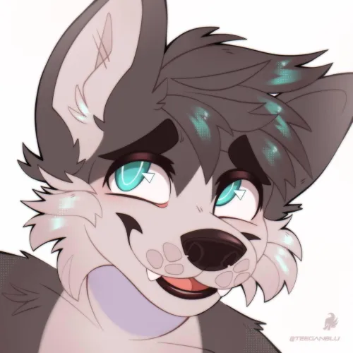 Thumbnail Teeganblu’s Icon in the Furry Community by Ericfletcherlee