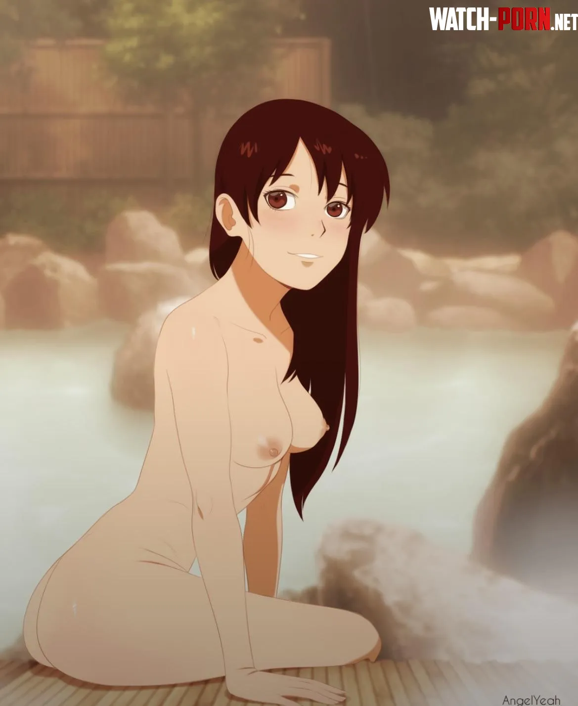 Tenten with her hair down by avatar_makarov