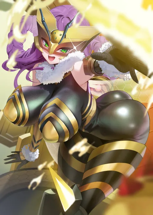 Thumbnail Anime Delight: Exploring Queenbeemon Digimon
