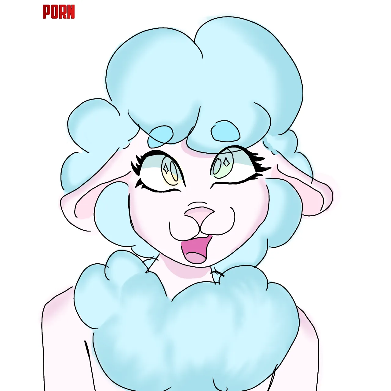 candy lamb by zombiepawss