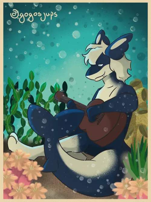 Thumbnail Commission for a Friend 25: GoodaJups' Furry Art Creation