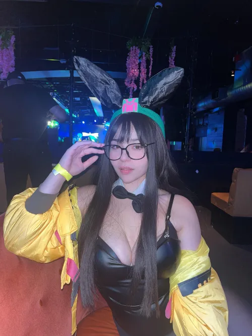 Thumbnail Cosplay Excellence: Notsugashi's Bunny Killjoy Masterpiece | BunnyGirls Art