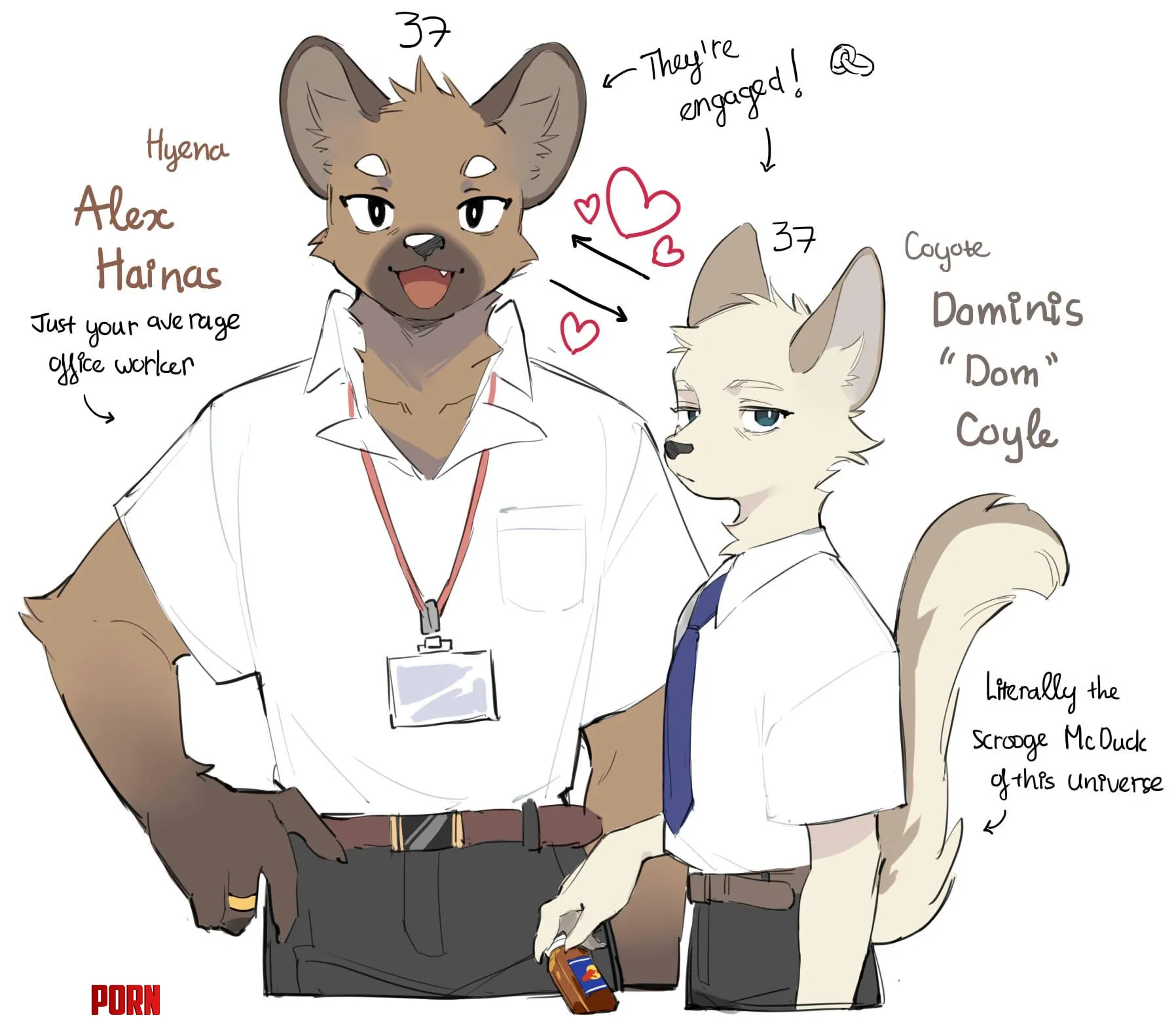 Office lovers art bt me by ContaneShoko