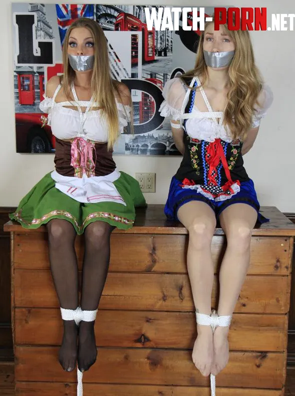 2 lovely barmaids by Icantthinkofaname567