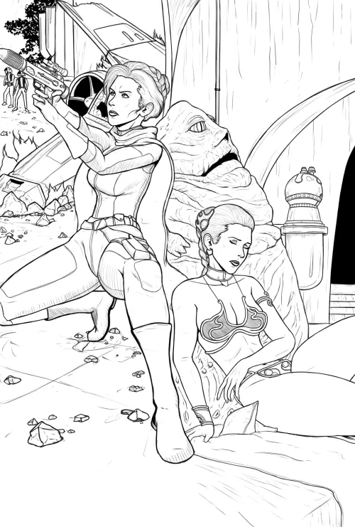 Thumbnail The Dichotomy of Leia by Lewdistrator | Star Wars NSFW Insight