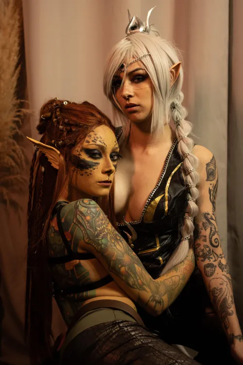 Thumbnail Nicky Brum & Ragmig's HalfElf Githyanki Combo - MonsterGirl