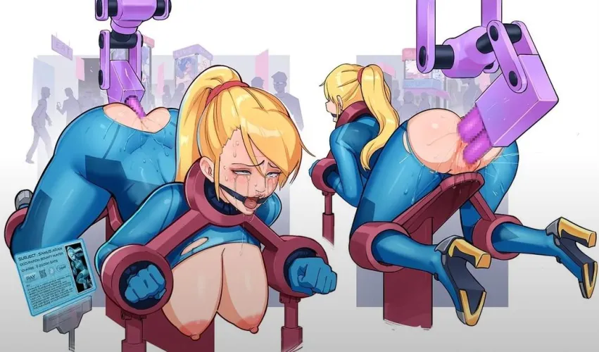 Thumbnail Samus Adventures: Filling Her Holes with Mr. Penning in Metroid | rule34