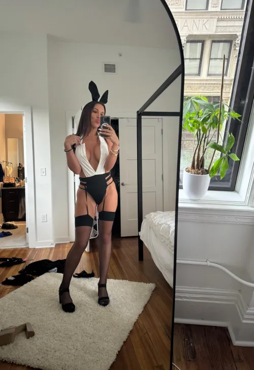 Thumbnail Early Riser Bunny by Eva-StoneDD in BunnyGirls Category