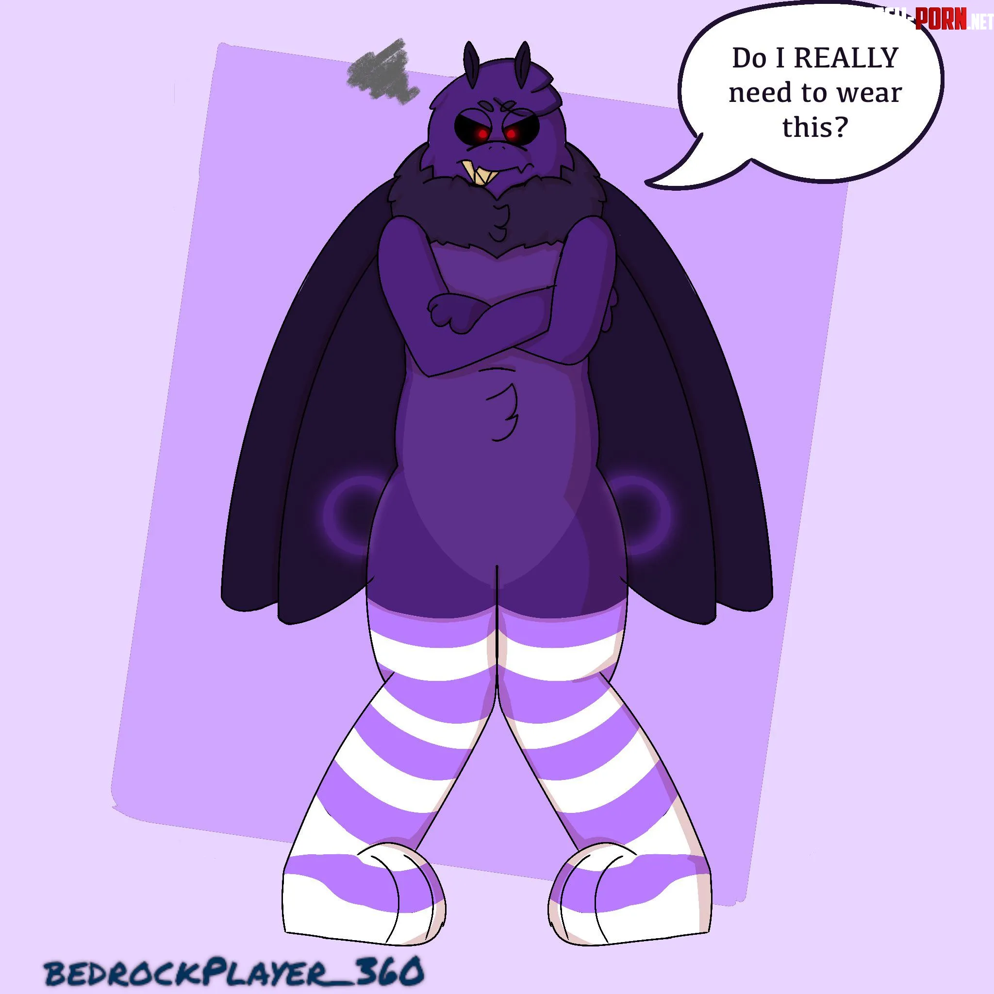He looks fabulous by bedrock-player-360