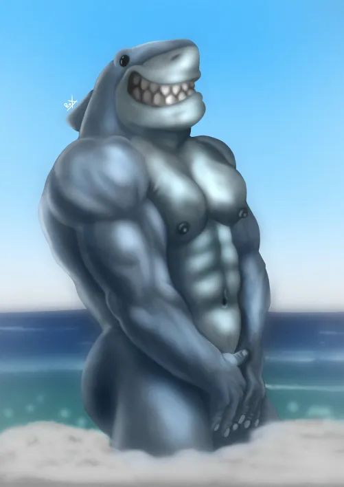 Thumbnail King Shark Artistry: Dive Into RoxDS1993's World by RoxDS1993