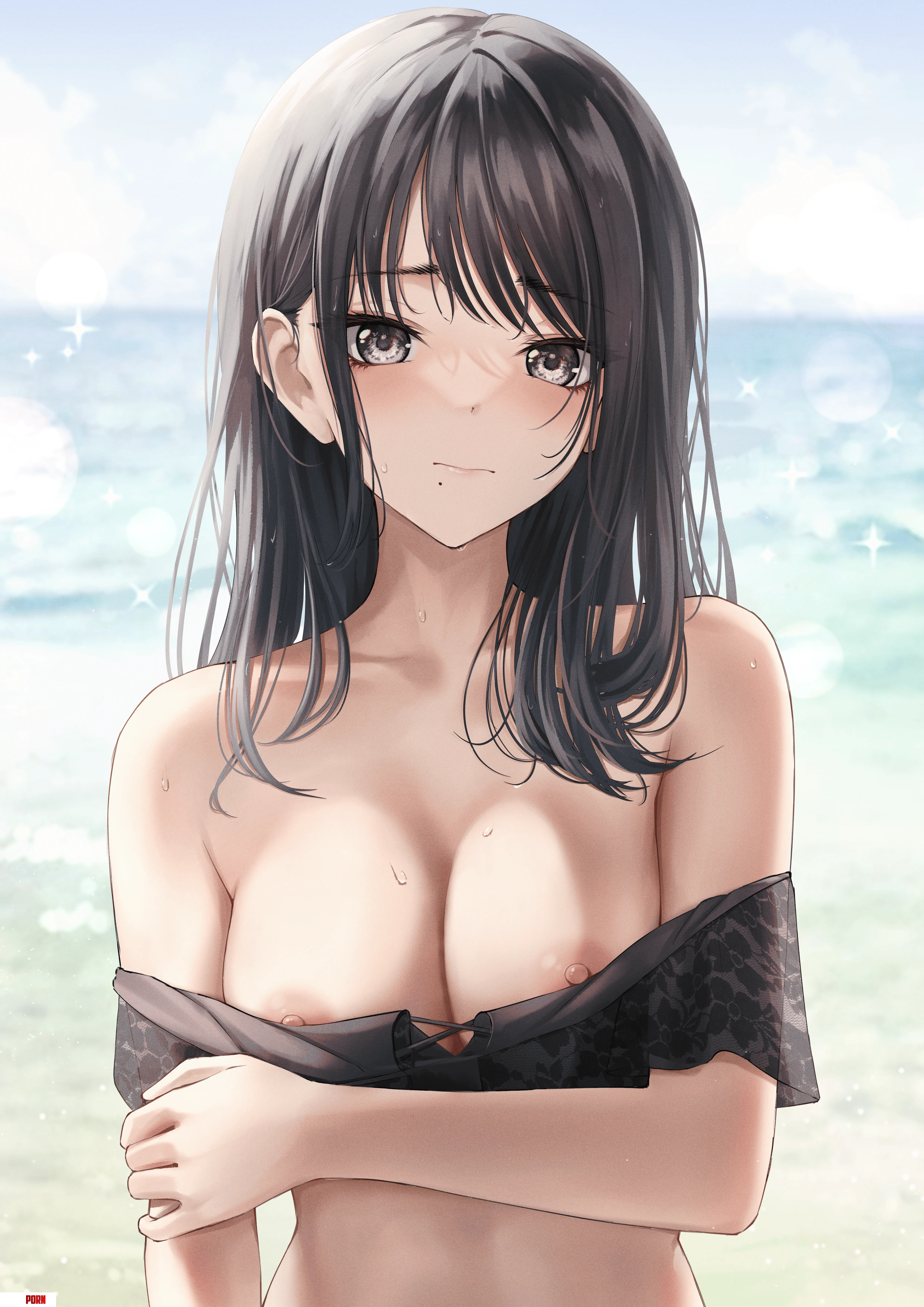 A little nip slip by YeetedTuna