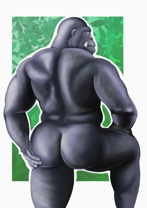 Thumbnail Big Gorilla: RoxDS1993's Powerful Creation by RoxDS1993