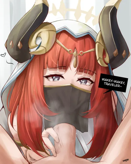 Thumbnail Alarmed_Ad3393 Details Nilou's Wake-Up Call in Genshin Impact eroborne