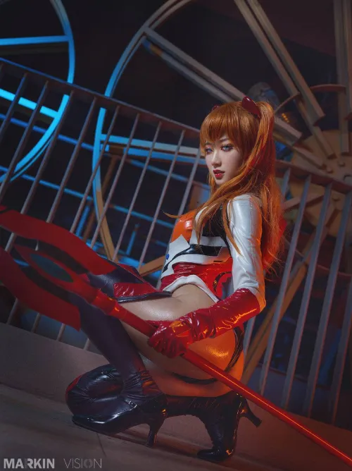 Thumbnail Mesmerizing Asuka Langley Cosplay by Mumu