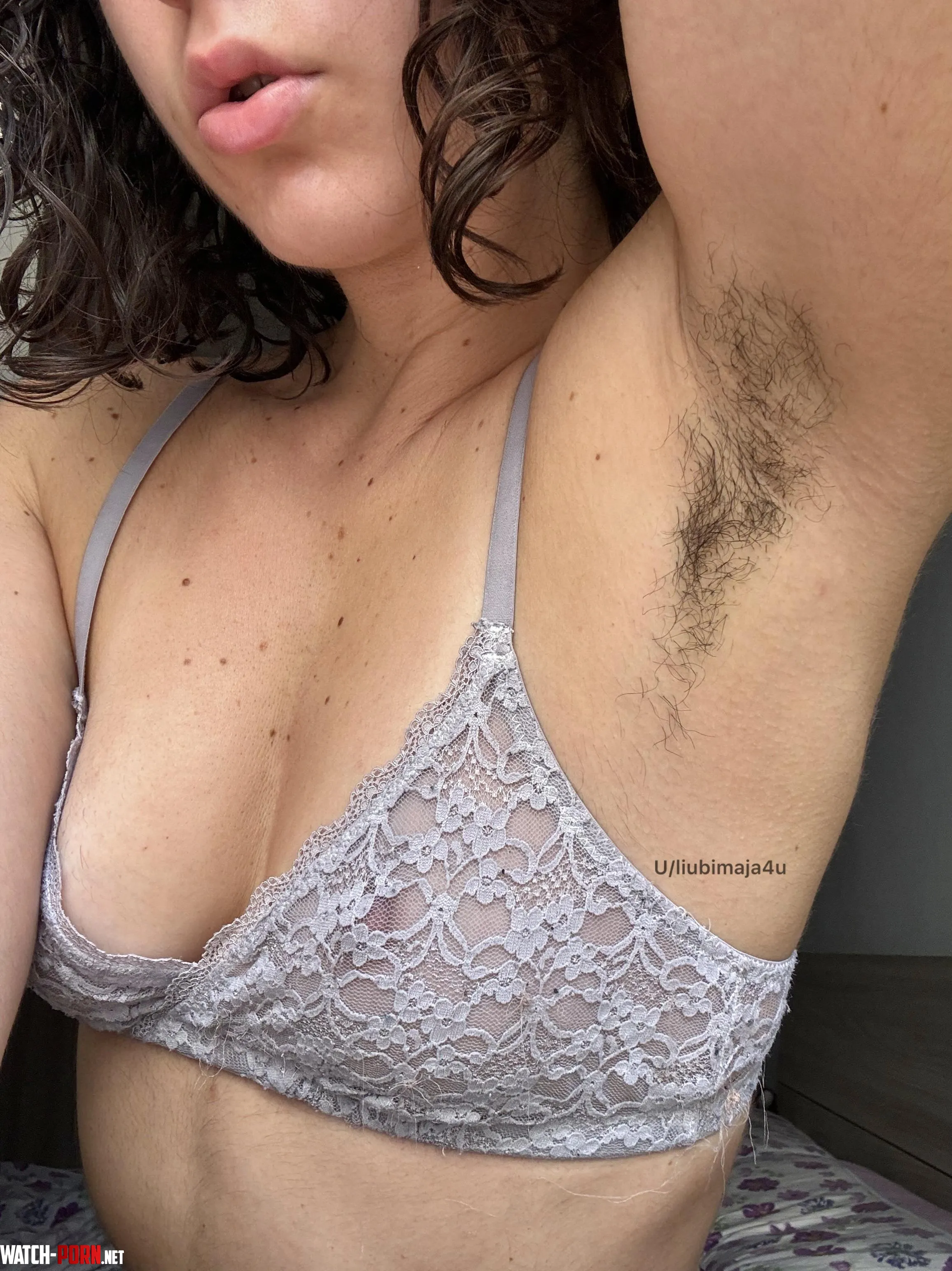 Nothing sexier than my fastgrowing armpit hair  by Liubimaja4u