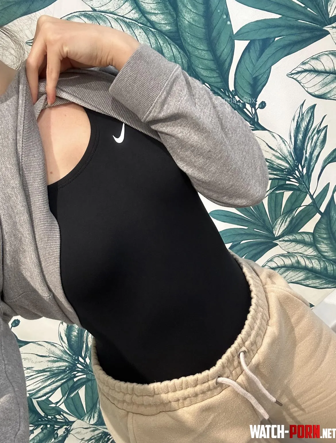 My Nike one piece under normal clothes OC by jenna_jinx
