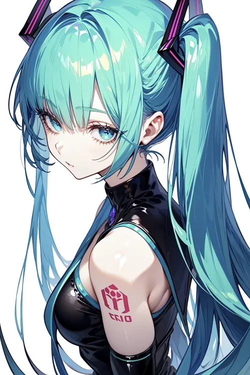 Thumbnail CheetahSperm18's Ode: Hatsune Miku Vocaloid in Bodysuits