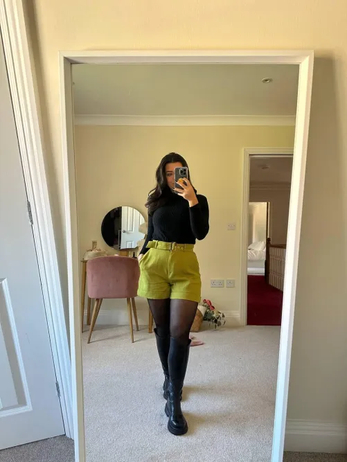Thumbnail Check Out the Pantyhose OOTD: BrilliantPrinciple46's Latest Look