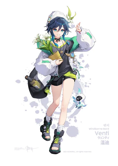 Thumbnail CuteTraps Spotlight: Venti's Charm by pedoro_pedoro