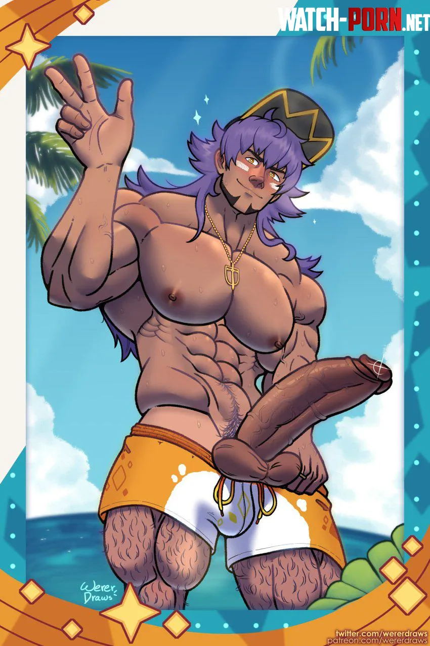 Leons special trainer card by Own-Tutor6147