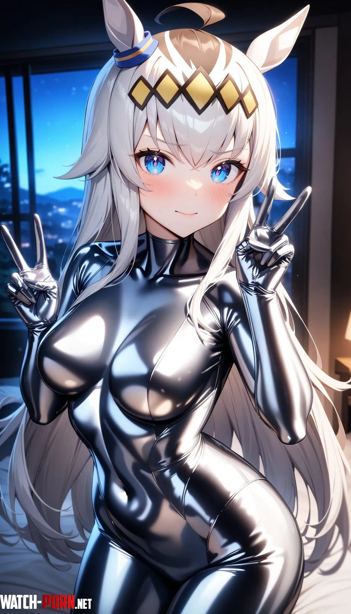 Metallic Bodysuit Uma Musume by CheetahSperm18