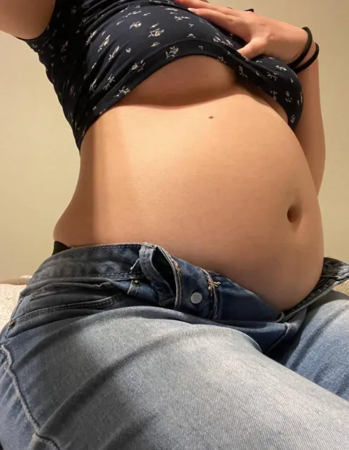 Thumbnail POV of asianbellygirl: Indulging in Forced Feeding for a Bursting Belly