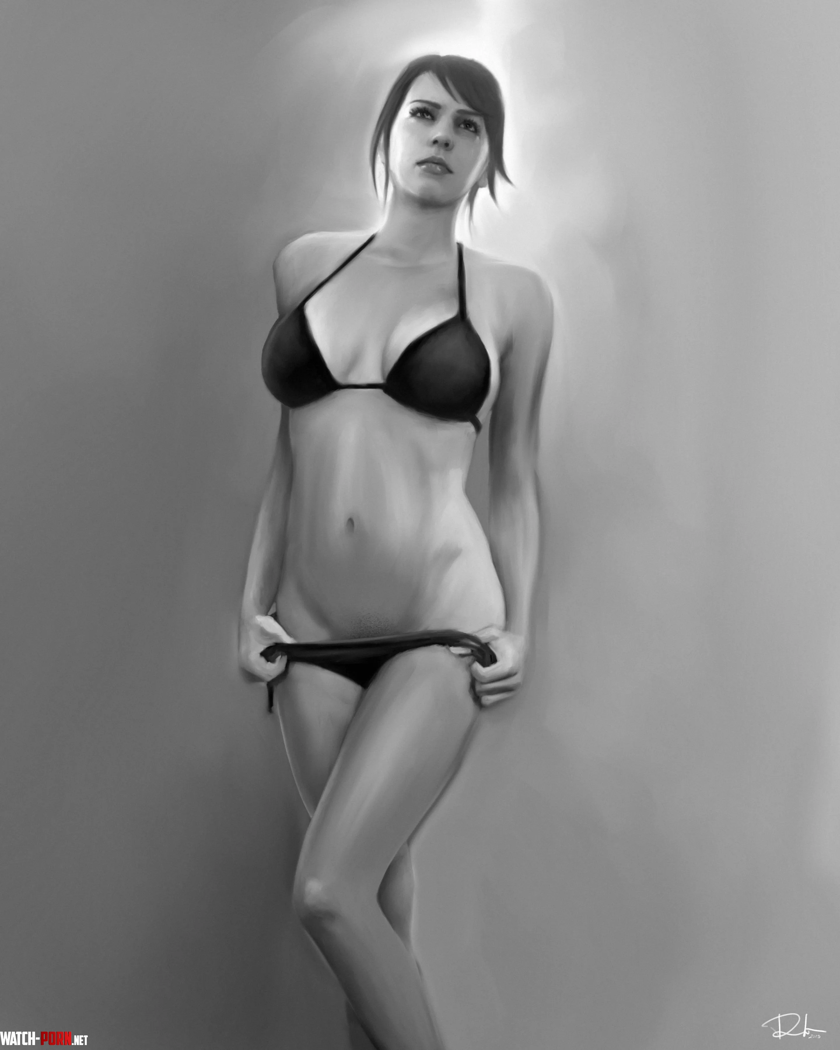 Quiet davekey1234 Metal Gear Solid V by Salohkin11