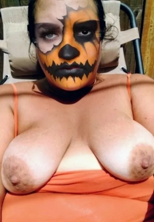 Thumbnail Spooky Season Arrives Again - Creepy Boobs by Nm8586