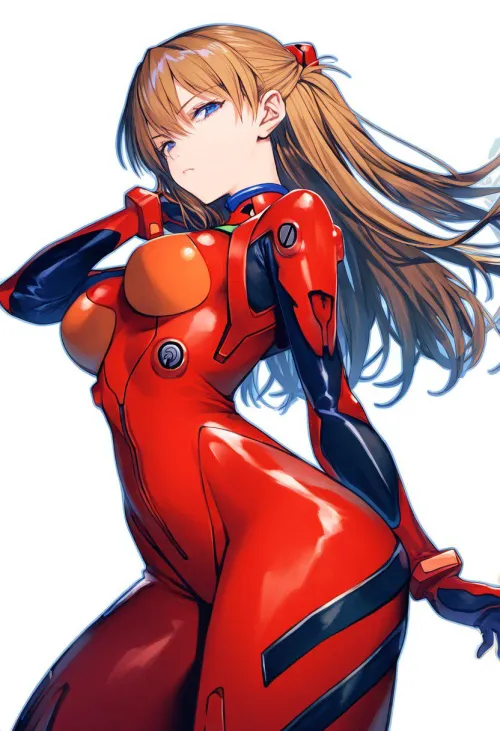 Thumbnail CheetahSperm18 Presents: Asuka Evangelion in a Bodysuit