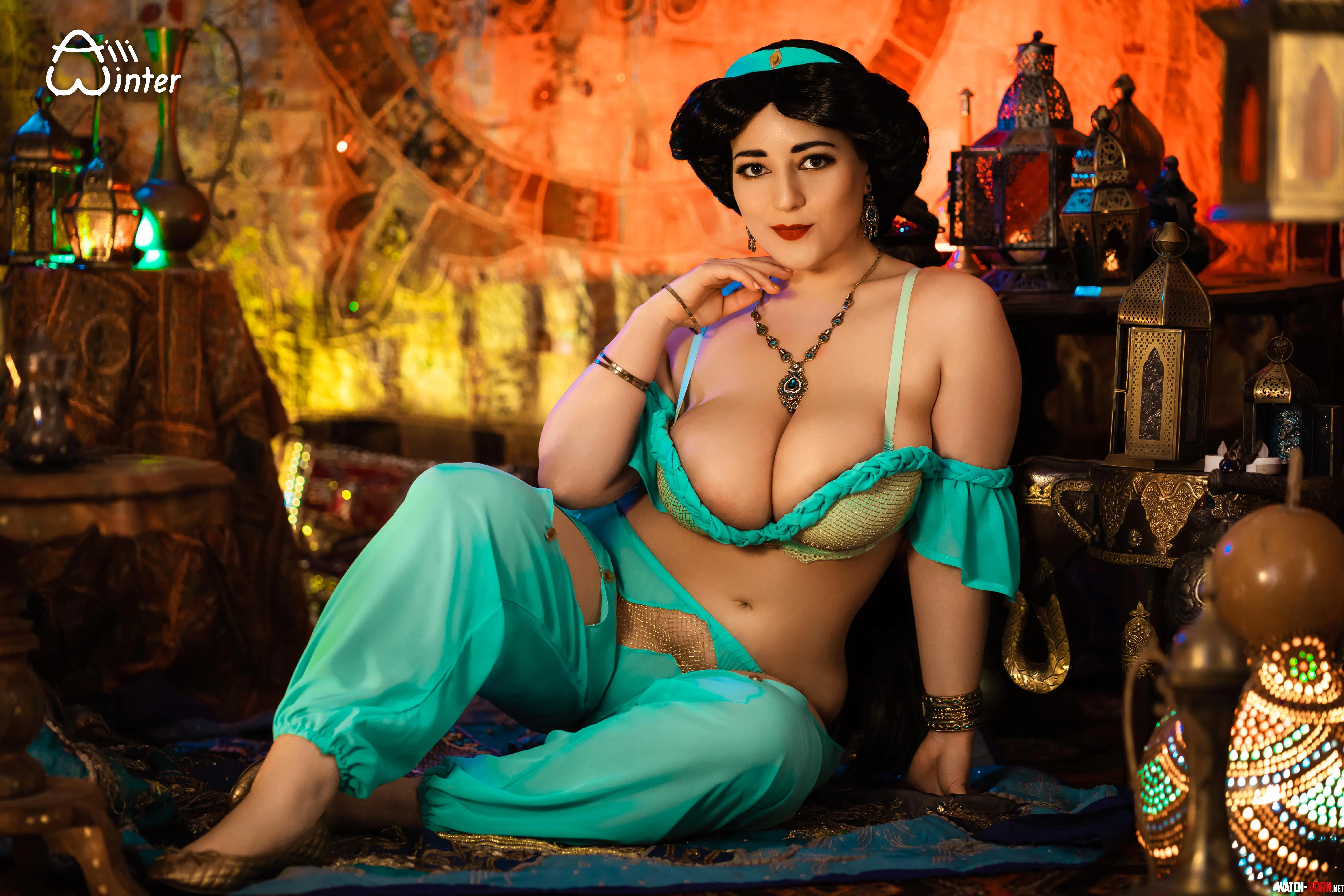 Princess Jasmine Aili Winter by ailiwinter