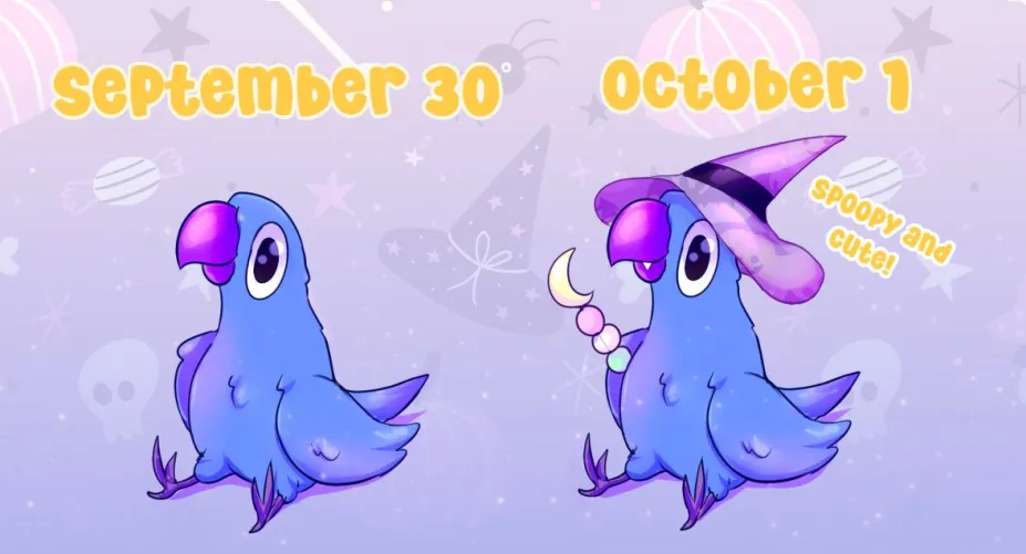 Thumbnail Spooky Season Celebrations: Furry Halloween Art | PaintBrushBirdie