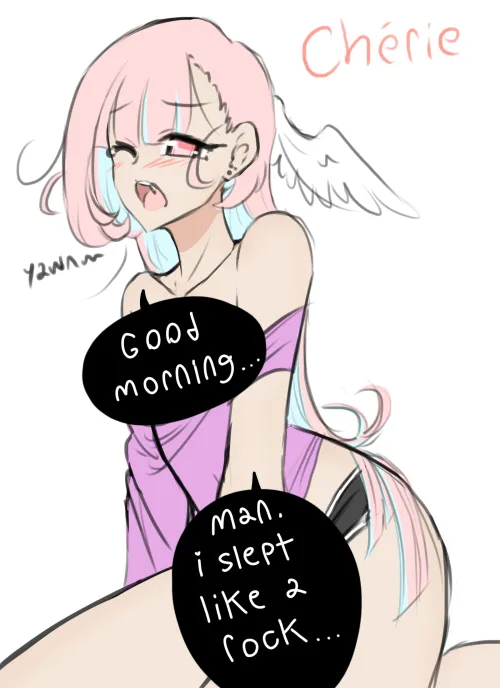 Thumbnail Morning Greetings from Cherie: A CuteTraps Tale by Angelicshiba