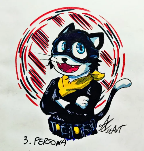 Thumbnail Persona Exploration in Furktober 2024 Art | Cylinder_stArT