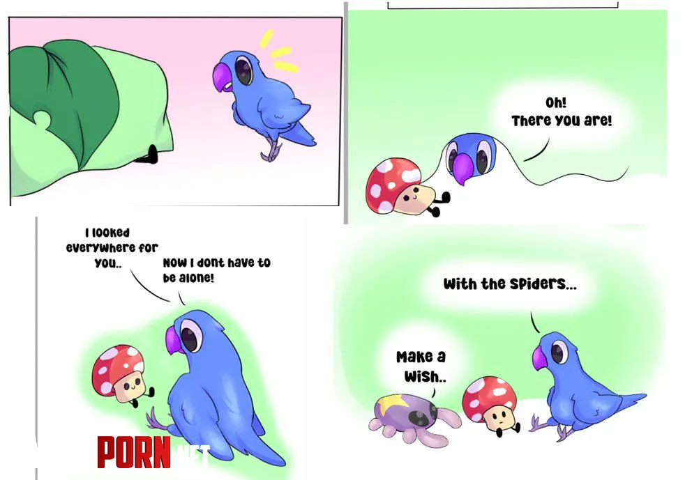 A lil birdie comic I made by PaintBrushBirdie