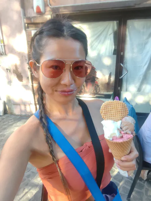 Thumbnail AsianFetish: Sweet Decisions: Gelato or Me? by Good-Manufacturer246