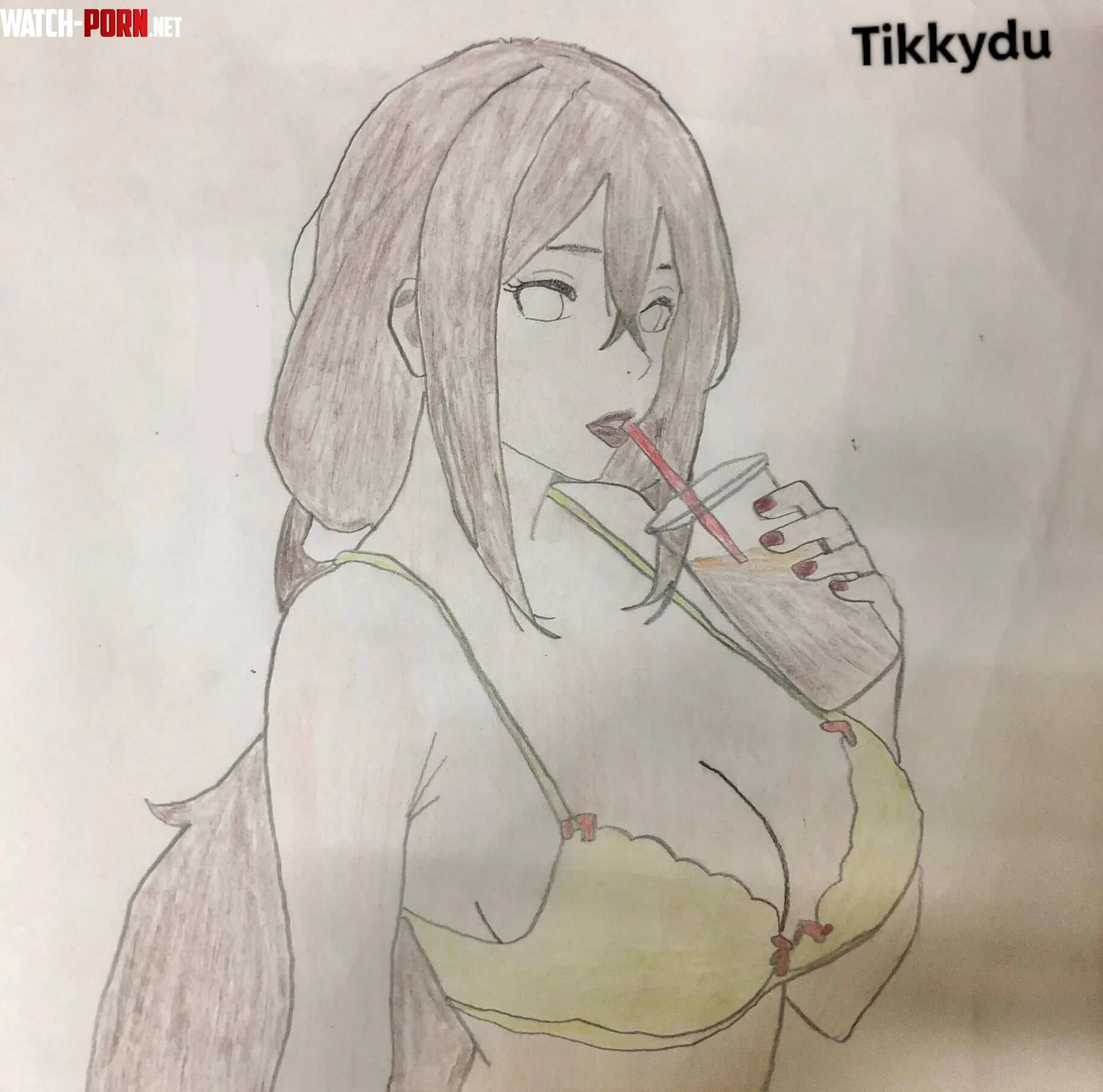 Hanabi drawing by me by Tikkydu