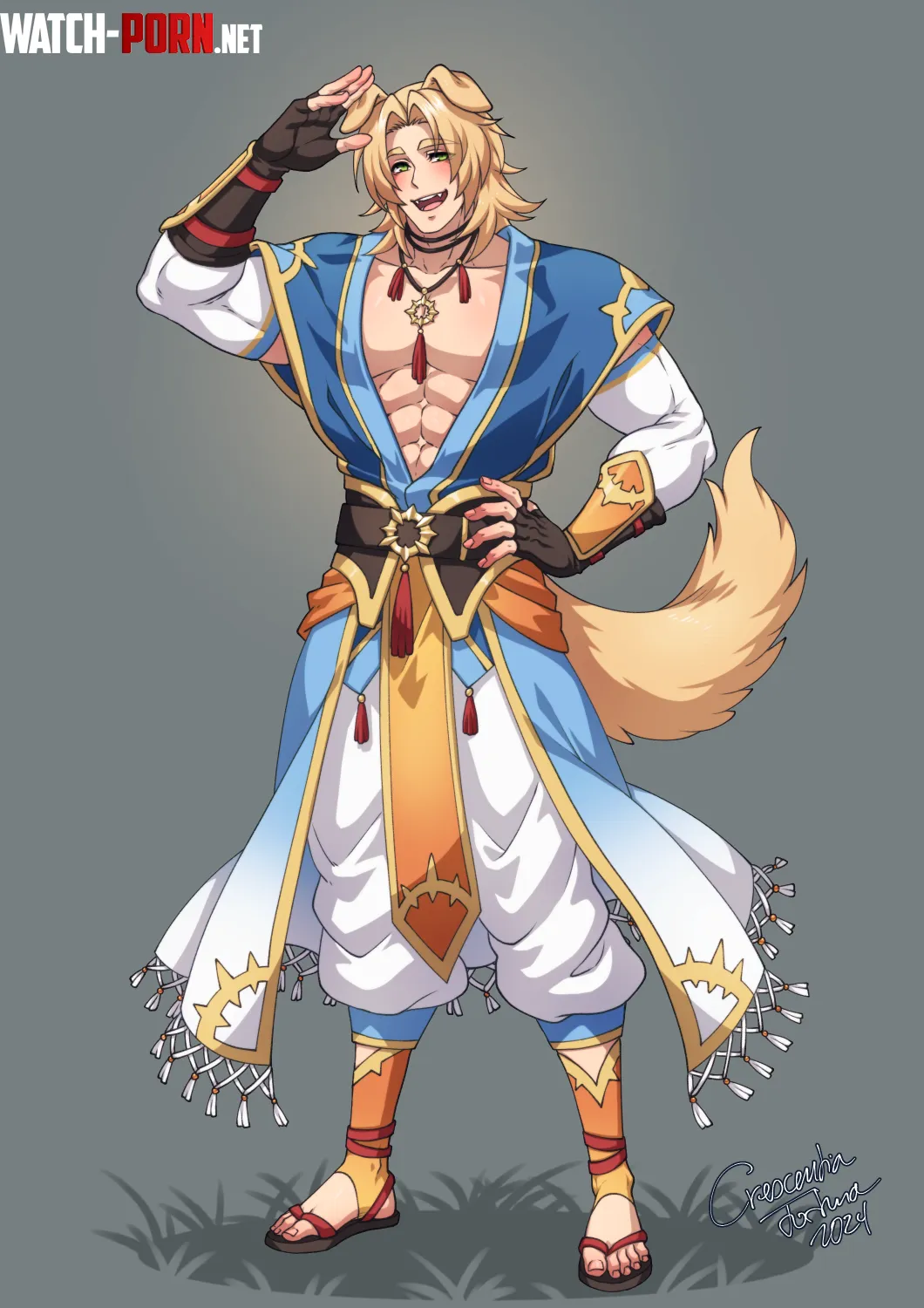 Jedrzej characterart for Maybelle by Crescentia Fortuna  by Crescentia-Fortuna