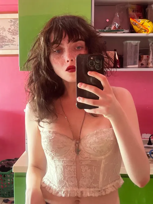 Thumbnail Corset Charms: MirrorSelfie Glamour by MathematicianFew3940