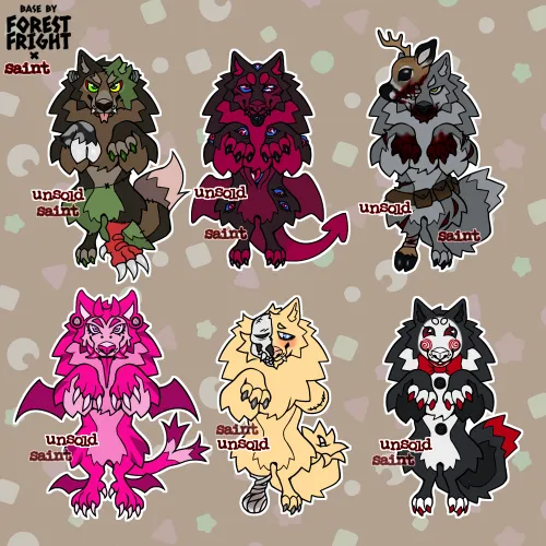 Thumbnail Adorable Furry Adopts by jjeomm: Sainttan Priestparty