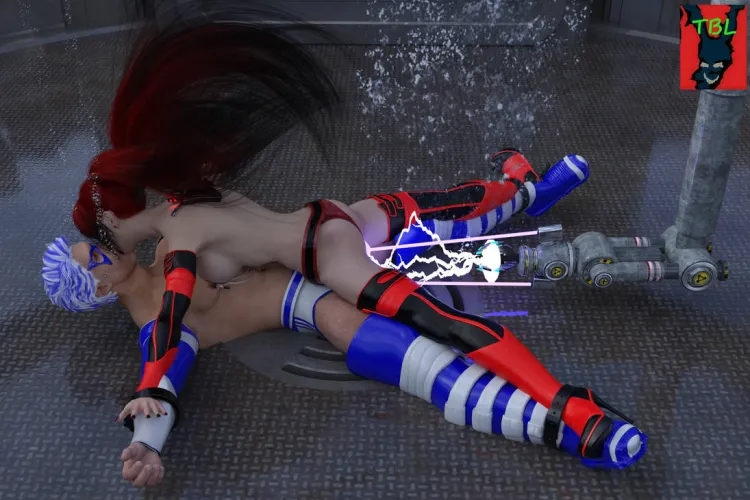 Thumbnail Underwater Double Trouble by SiarX | Hentaibondage