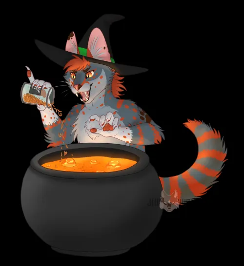 Thumbnail Tangy Potion YCH: Furry Art by JemWolf16