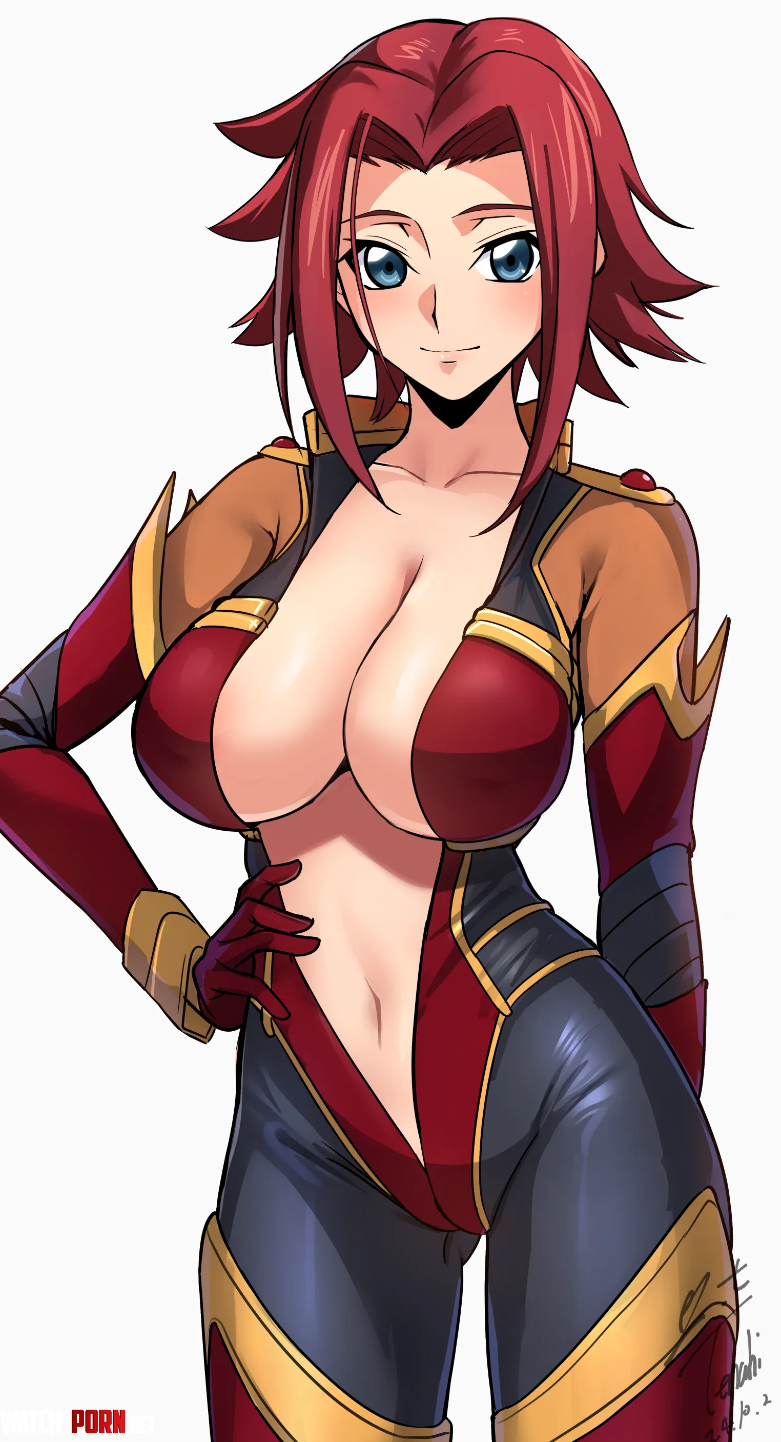 Kallen Kozuki Code Geass by CheetahSperm18