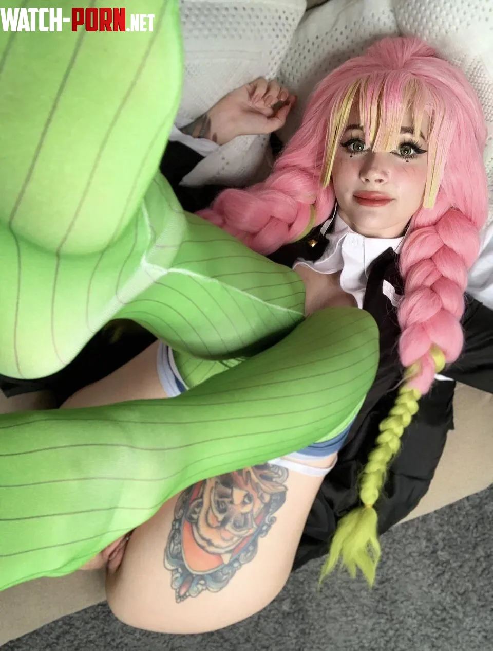 Mitsuri from Kimetsu no Yaiba by Purple Bitch by im_purplebitch