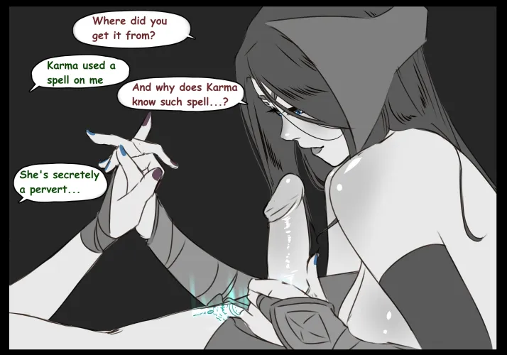Thumbnail Irelia x Akali Magic Spell Illustrated by Hayashidraws