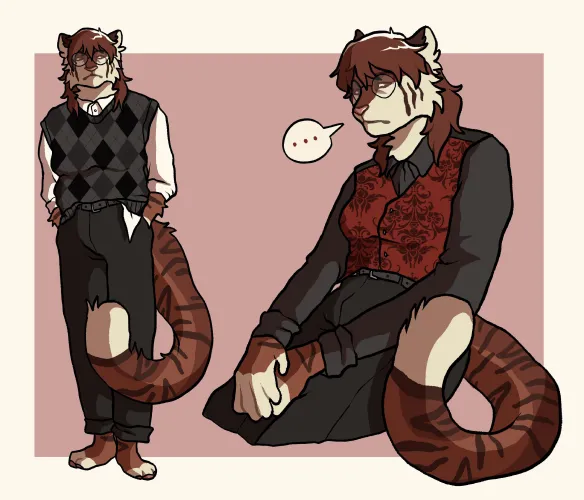 Thumbnail Personal Fursona Art by Valuable-Skin551 in Furry Community