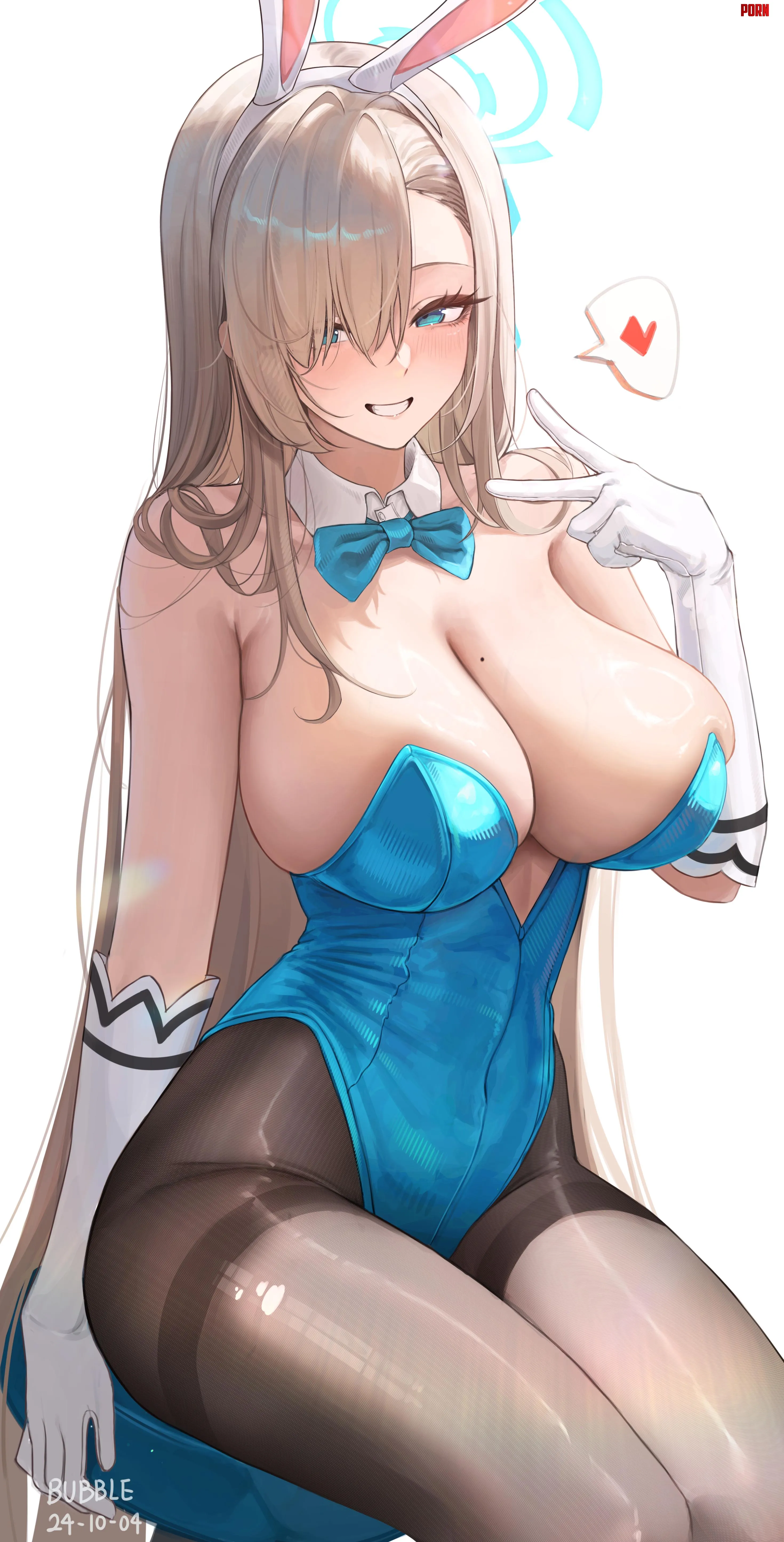 Asuna Blue Archive by xSaviour_N