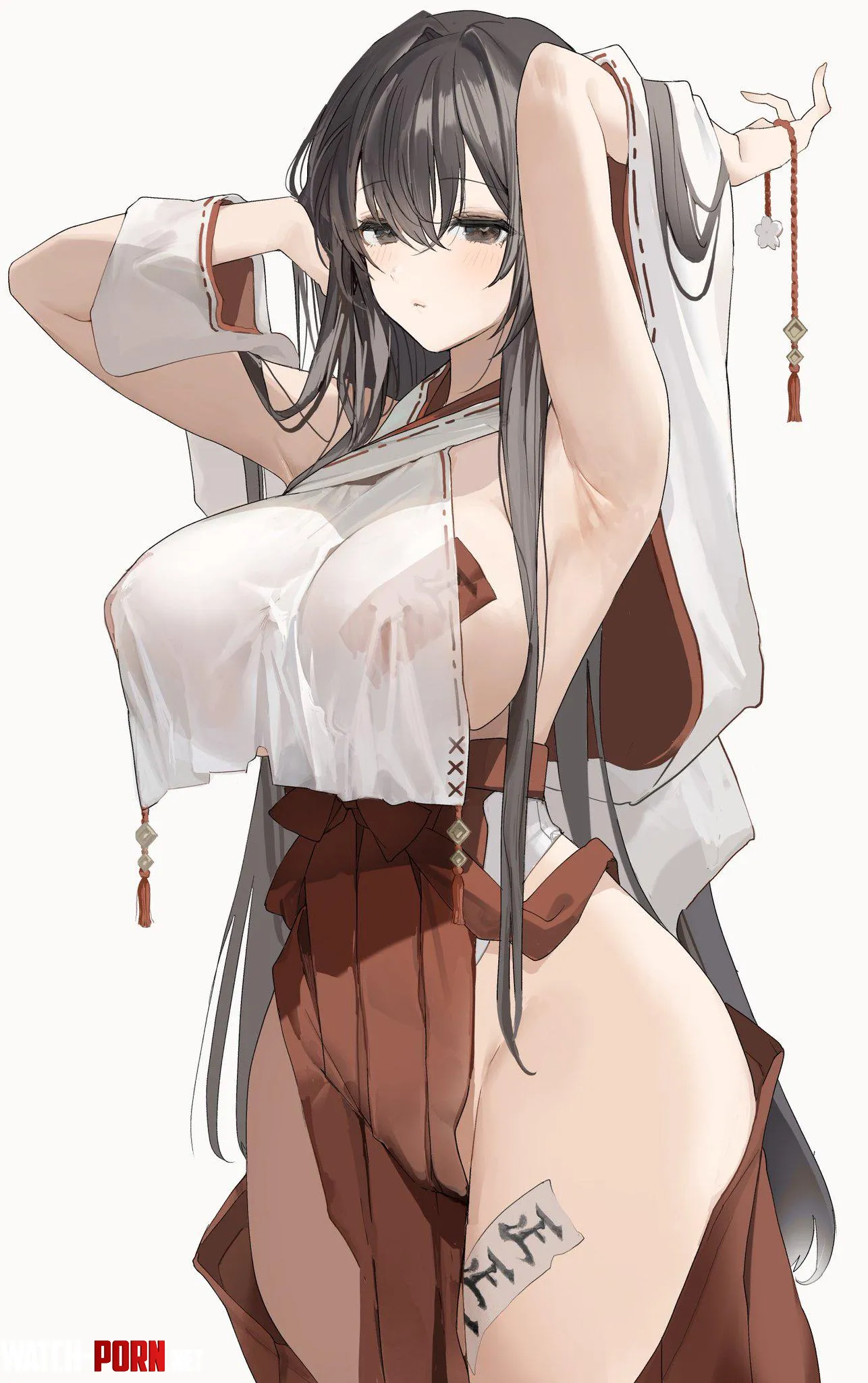 Modified shrine maiden outfit by marxsander2016