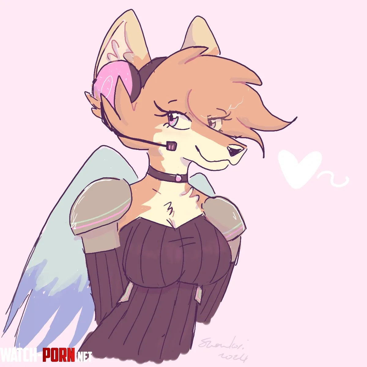 Have I distracted you yet  art by me by Snowwingedwolf